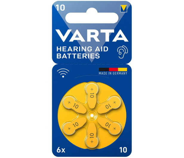 Varta Bateria do aparatu słuchowego 10 / PR70 (6 szt.) - 1456624 - zdjęcie
